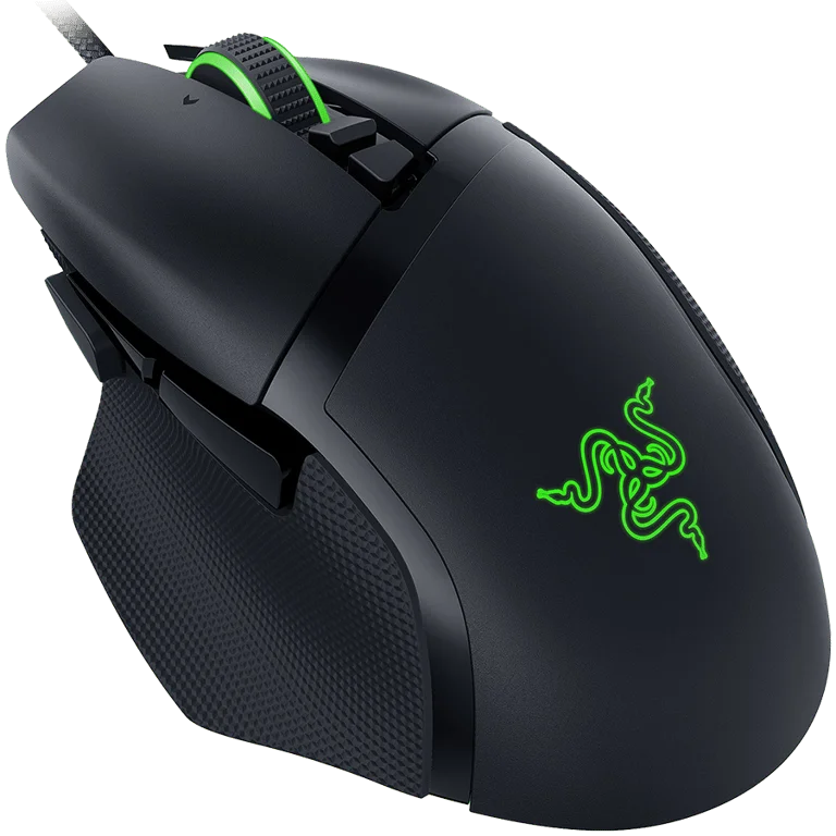 Геймърска мишка Razer Basilisk V3 RZ01-04000100-R3M1, 26000 dpi, 11 бутона, Razer Chroma RGB, черна