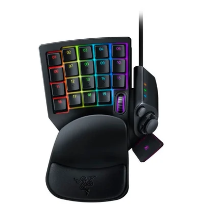 Гейминг клавиатура Razer Tartarus V2 Mecha-Membrane, 32 програмируеми клавиша, Razer Chroma, Ергономична подложка за длан