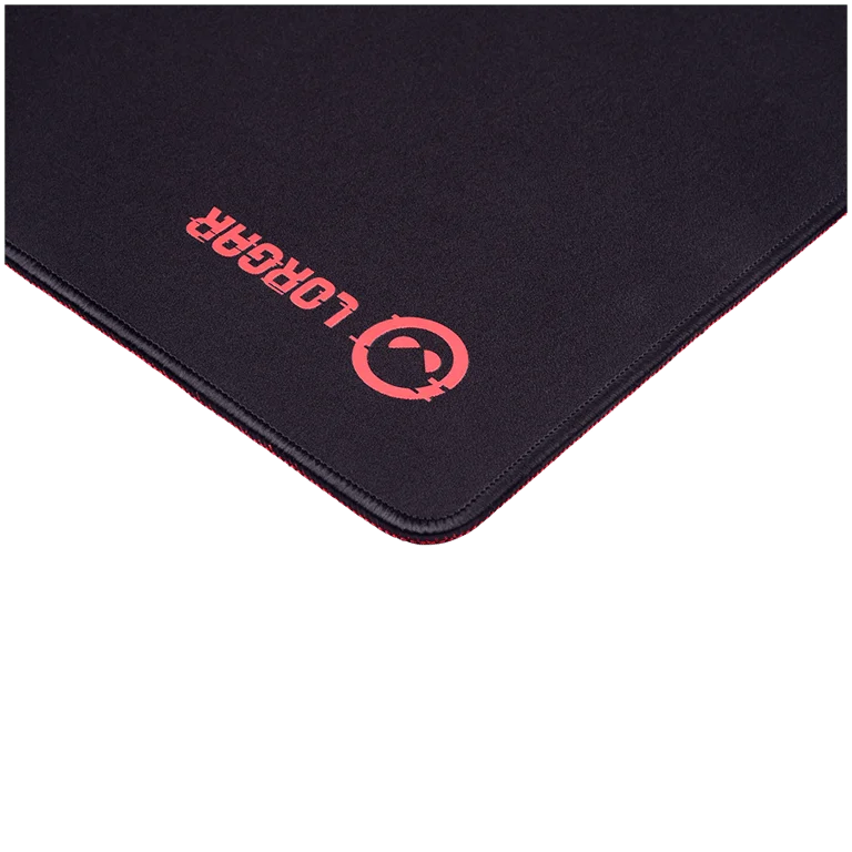 Lorgar Main 323, Gaming mouse pad, Precise control surface, Red anti-slip rubber base, size: 360mm x 300mm x 3mm, weight 0.21kg
