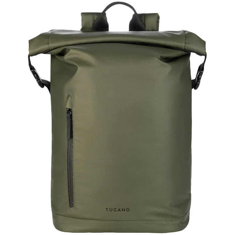 TUCANO ROLLO Backpack for Laptop 15.6 / MacBook Pro 16 (2019-2023), Military Green