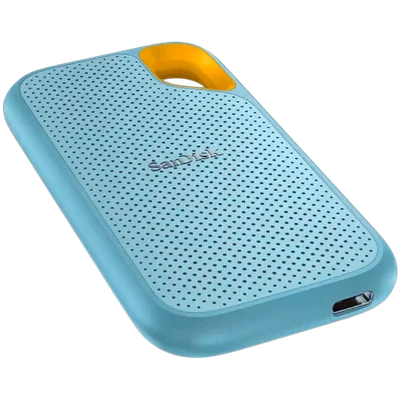 SANDISK Extreme 2TB Portable SSD - up to 1050MB/s Read and 1000MB/s Write Speeds, USB 3.2 Gen 2, IP 65 resistance and 3-meter drop protection