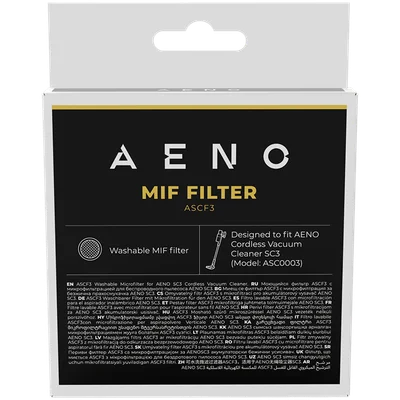 Филтър за прахосмукачка AENO – ASCF3, за SC3, миещ се MIF