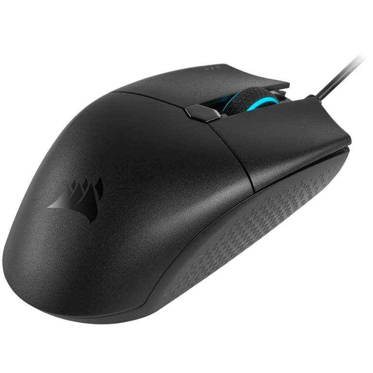 CORSAIR KATAR PRO, Wired, Black, Backlit RGB LED, 12400 DPI, Optical