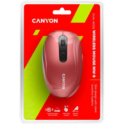 CANYON mouse MW-9 Dual-mode Wireless Red