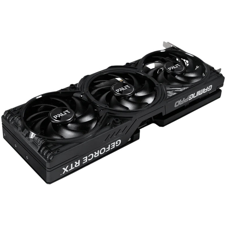 PALIT GeForce RTX 5070 Ti GamingPro-S 16GB GDDR7 256 bit, 1x HDMI 2.1b, 3x DP 2.1b, 3 Fan, 1x 16-pin pwr connector, 750W, 331.9 x 127.1 x 49.7 mm, NE7507T019T2-GB2031U