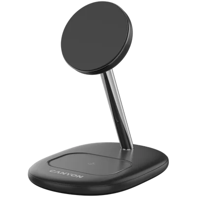 CANYON wireless charger WCS-205 15W Qi2 2in1 Black
