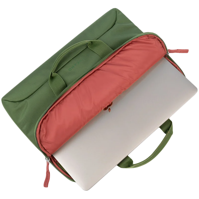 TUCANO SMILZA Bag for MacBook Air 13 (before 2018) / MacBook Pro 13 (2016-2020) / MacBook Air 13 (2018-2020) / MacBook Air 15 (2023) / Laptop 14, Green