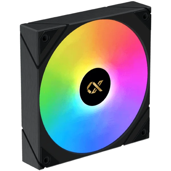 AK4 Digital (Black, ARGB & Digital LED Panel Top Cover, ARGB PWM Fan, Intel Backplate, Mini ARGB LED Controller)