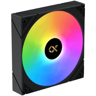 AK4 Digital (Black, ARGB & Digital LED Panel Top Cover, ARGB PWM Fan, Intel Backplate, Mini ARGB LED Controller)