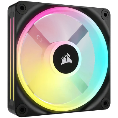 Вентилатор CORSAIR iCUE LINK QX120 RGB 120мм, Magnetic Dome, 2400 RPM, PWM, RGB LED