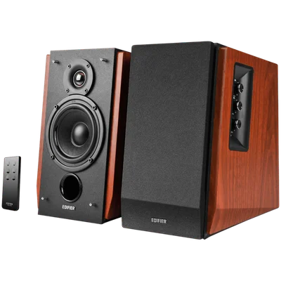 Тонколони Edifier – R1700BT, 2.0, Bluetooth 5.1, 66W, кафяви