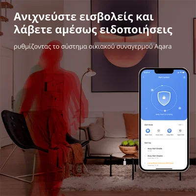 Сензор за движение Aqara Smart Motion Sensor P1 MS-S02 Zigbee 3.0, бял