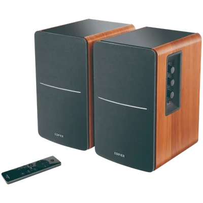 Тонколони Edifier – R1280DBs, 2.0, Bluetooth 5.1, 42W, кафяви