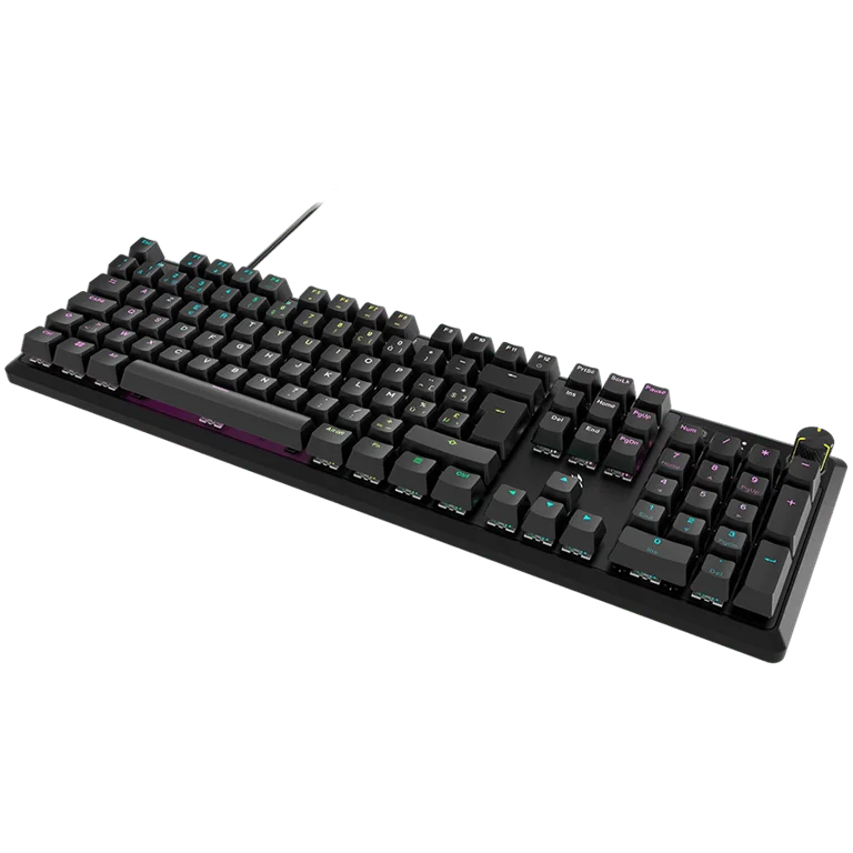 CORSAIR K70 CORE RGB Mechanical Black, Backlit RGB LED, MLX Red linear switches