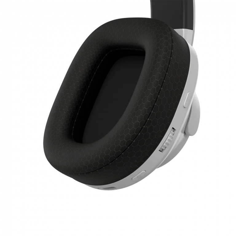 Гейминг слушалки CANYON – EGO GH-16, 3 режима на свързване, Bluetooth 5.3, 40 мм говорители, бели