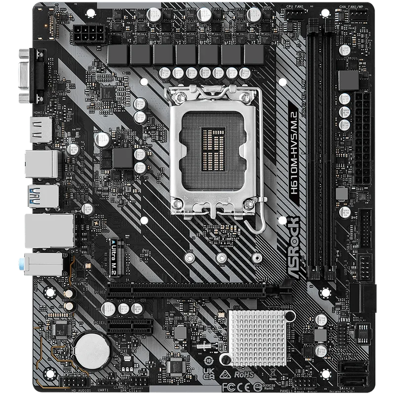 ASROCK H610M-HVS/M.2 R2.0 mATX LGA1700 DDR4