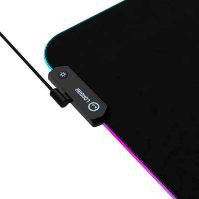 Lorgar Steller 913, Gaming mouse pad, High-speed surface, anti-slip rubber base, RGB backlight, USB connection, Lorgar WP Gameware support, size: 360mm x 300mm x 3mm, weight 0.250kg