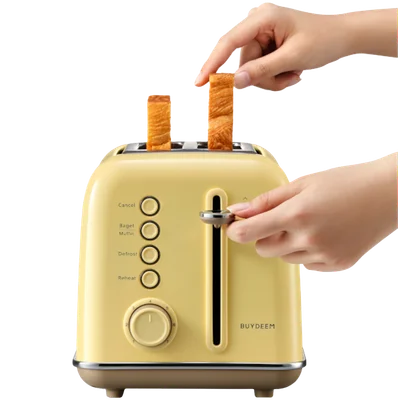 Тостер BUYDEEM – DT620E, 2 филии, Mellow Yellow