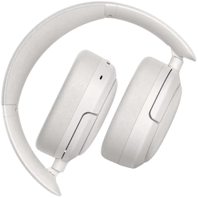 Слушалки Edifier W800BT Pro безжични над ушите, ANC, 40mm драйвери, Bluetooth 5.4, Multipoint, AI шумопотискане, до 45 ч батерия, USB-C, Ivory
