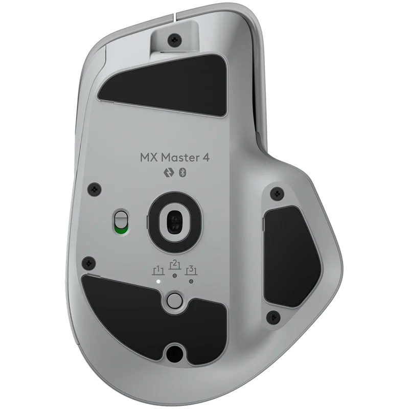 Мишка Logitech MX Master 4 for Mac White Silver Bluetooth