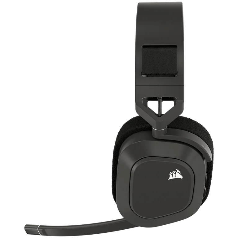 Геймърски слушалки CORSAIR HS80 MAX Wireless, Steel Gray