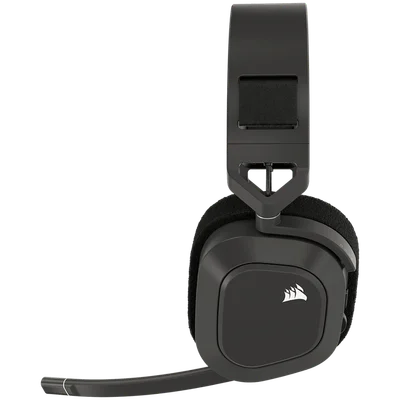 Геймърски слушалки CORSAIR HS80 MAX Wireless, Steel Gray