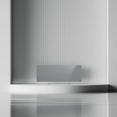 Отоплителен уред AENO – AGH0005S, 700W, закалено стъкло, инфрачервено+конвекция, сив