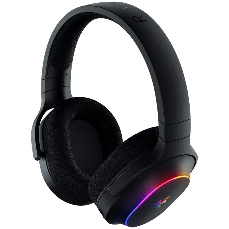 Razer Barracuda X Chroma, Gaming Headset, Black, Oval Ear Cushions, 2.4 GHz Wireless / Bluetooth, Breathable Fabric with Memory Foam Cushions, Detachable Razer™ HyperClear Cardioid Mic, 7.1 Surround sound: Only available on Windows 10 64-bit (or higher)