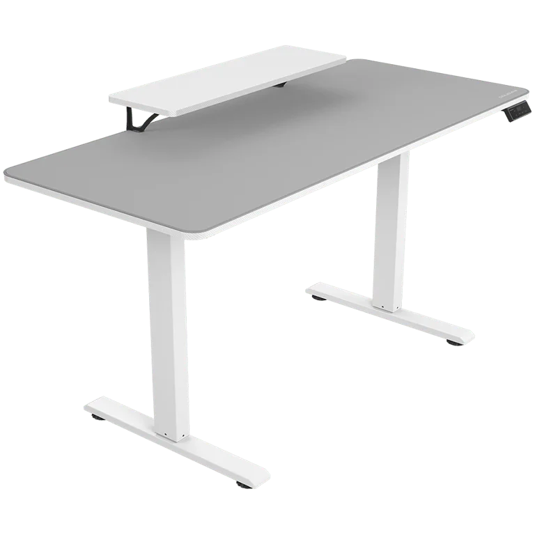COUGAR E-STAR 140 Electrical Gaming Desk, White