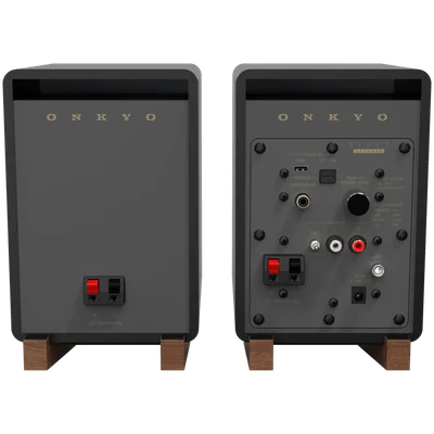 Onkyo Creator Series GX-10DB Powered Speakers, Black, pair