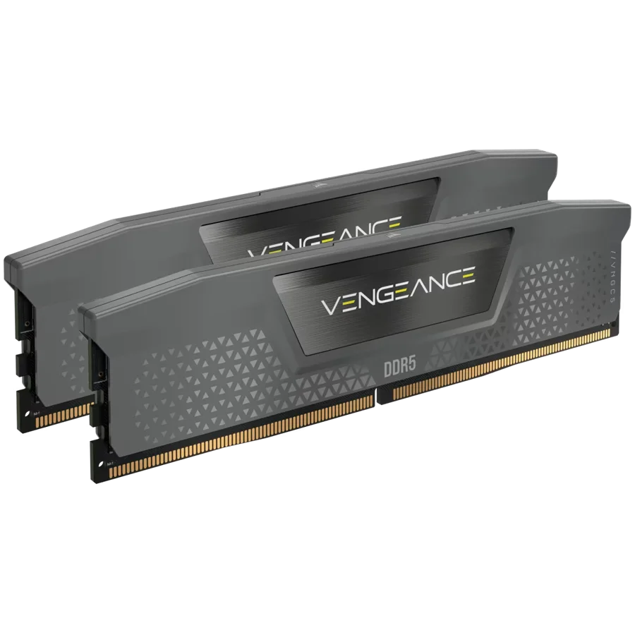 CORSAIR VENGEANCE DDR5 32GB (2 x 16GB) DDR5 6400 CL32-40-40-84 1.40V Intel XMP & AMD EXPO - GREY