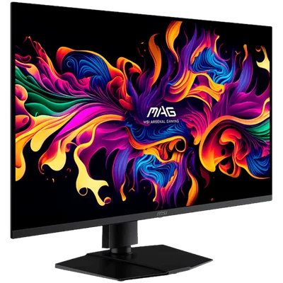 Монитор MSI MAG 322UP QD-OLED 31.5" 4K UHD 165Hz QD-OLED Anti-Reflection 0.03ms G-SYNC DisplayHDR True Black 400 Черен
