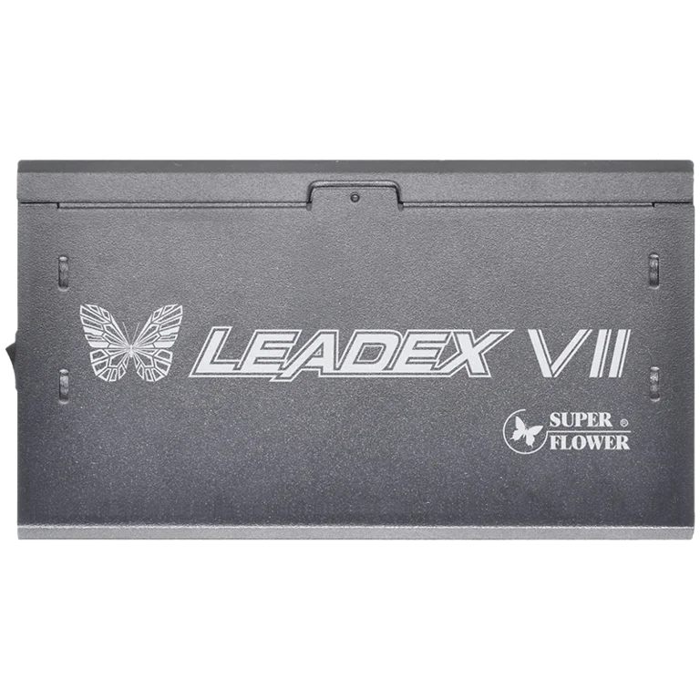 Захранващ модул SUPER FLOWER – Leadex VII XG 1000W, ATX 3.1, 80 Plus Gold, изцяло модулен, 140 мм вентилатор, черен