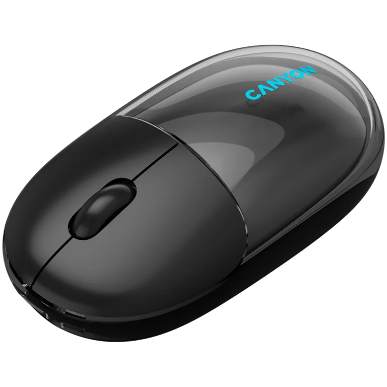 CANYON mouse OnClick 24 BT/ Wireless Transparent/Black