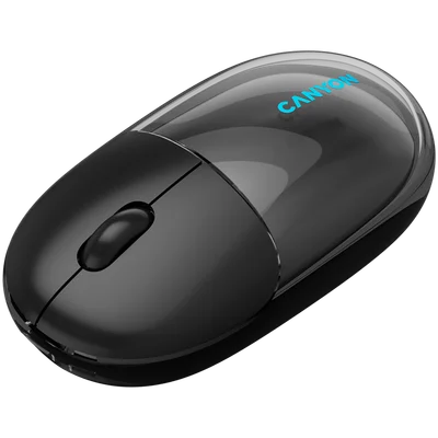 CANYON mouse OnClick 24 BT/ Wireless Transparent/Black