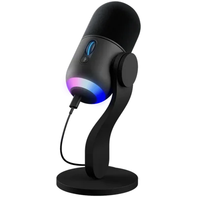 LOGITECH G Yeti GX RGB Gaming Microphone - LIGHTSYNC - BLACK - USB
