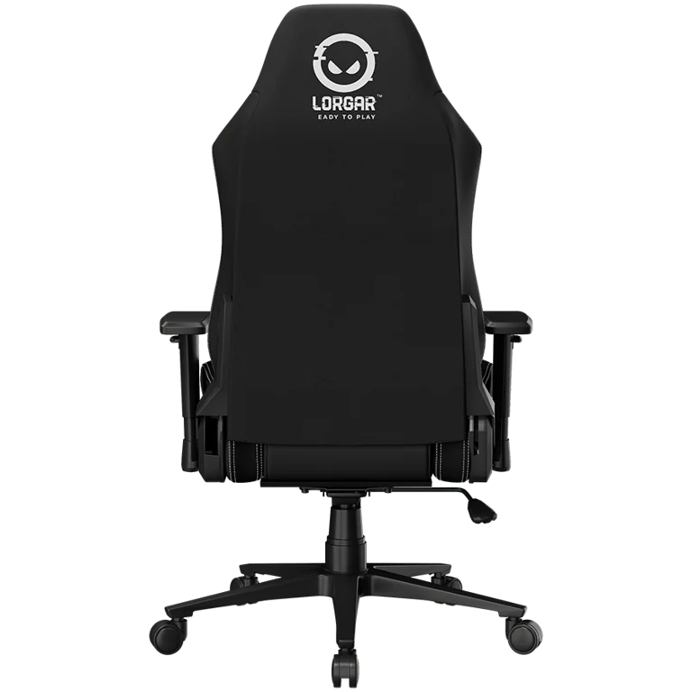 LORGAR CHA41, Ergonomic Gaming Chair Advanced, premium anti-stain fabric, Black/white