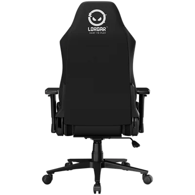 LORGAR CHA41, Ergonomic Gaming Chair Advanced, premium anti-stain fabric, Black/white