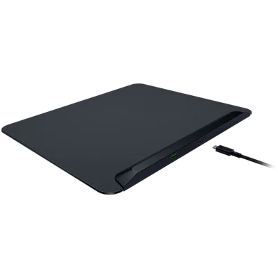 Razer Firefly V2 Pro, Fully Illuminated RGB Gaming Mouse Mat, Edge-to-Edge Backlit Design, 15-Zone Chroma Lighting, Integrated USB 2.0 Port