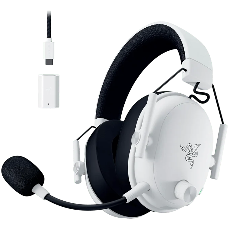 Razer BlackShark V3, Wireless Esports Headset, White Edition