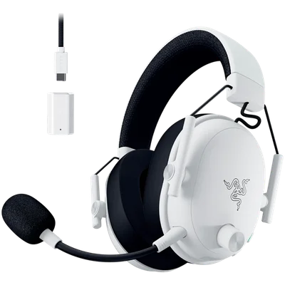 Razer BlackShark V3, Wireless Esports Headset, White Edition