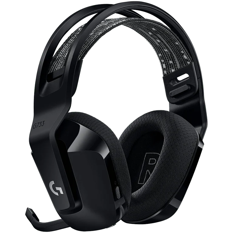 LOGITECH G733 LIGHTSPEED Wireless RGB Gaming Headset - BLACK