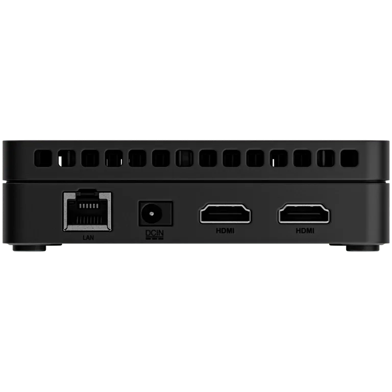 Мини компютър PRESTIGIO SOLUTIONS Alder Lake N100, 8GB RAM, 256GB SSD, Intel UHD Graphics, Wi-Fi 6, Linux Ubuntu, черен