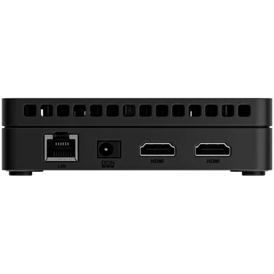 Мини компютър PRESTIGIO SOLUTIONS Alder Lake N100, 8GB RAM, 256GB SSD, Intel UHD Graphics, Wi-Fi 6, Linux Ubuntu, черен