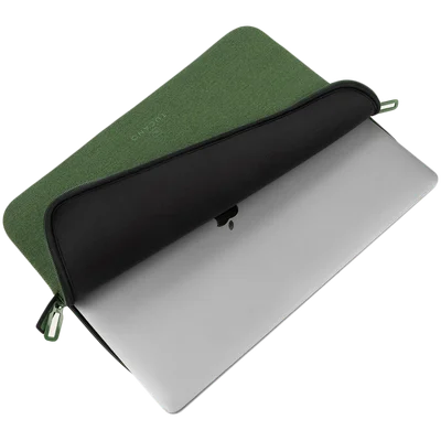 TUCANO MELANGE Sleeve for MacBook Pro 16 / Laptop 15.6, Green