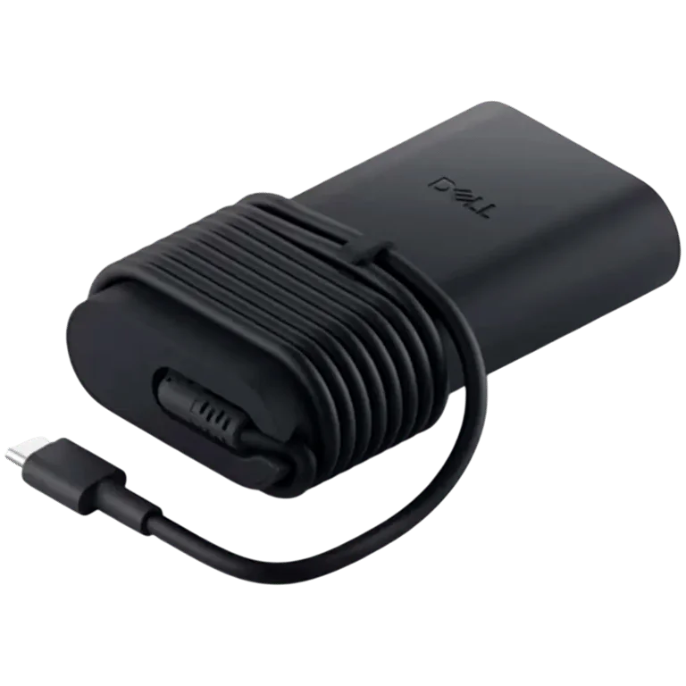 Захранващ адаптер Dell 100W USB-C с включен кабел захранване (европейски стандарт)