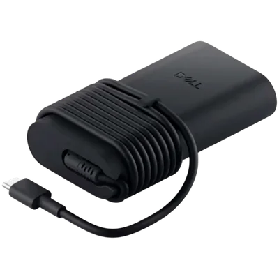 Захранващ адаптер Dell 100W USB-C с включен кабел захранване (европейски стандарт)