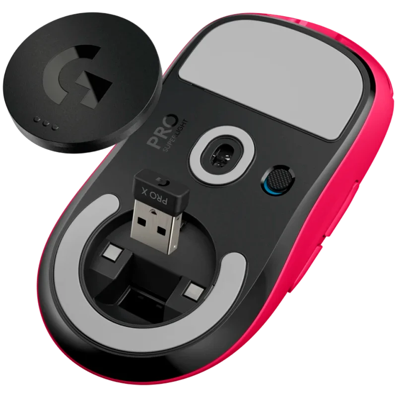 Гейминг мишка Logitech G PRO X SUPERLIGHT 2 PINK безжична Hero 2 USB-C