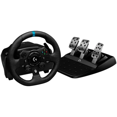 Гейминг волан с педали Logitech G923 SE с шифтер за Xbox Series X|S, Xbox One и PC, черен, USB