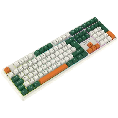 Гейминг клавиатура CANYON Shadder GKW-11 RGB механична безжична бяла